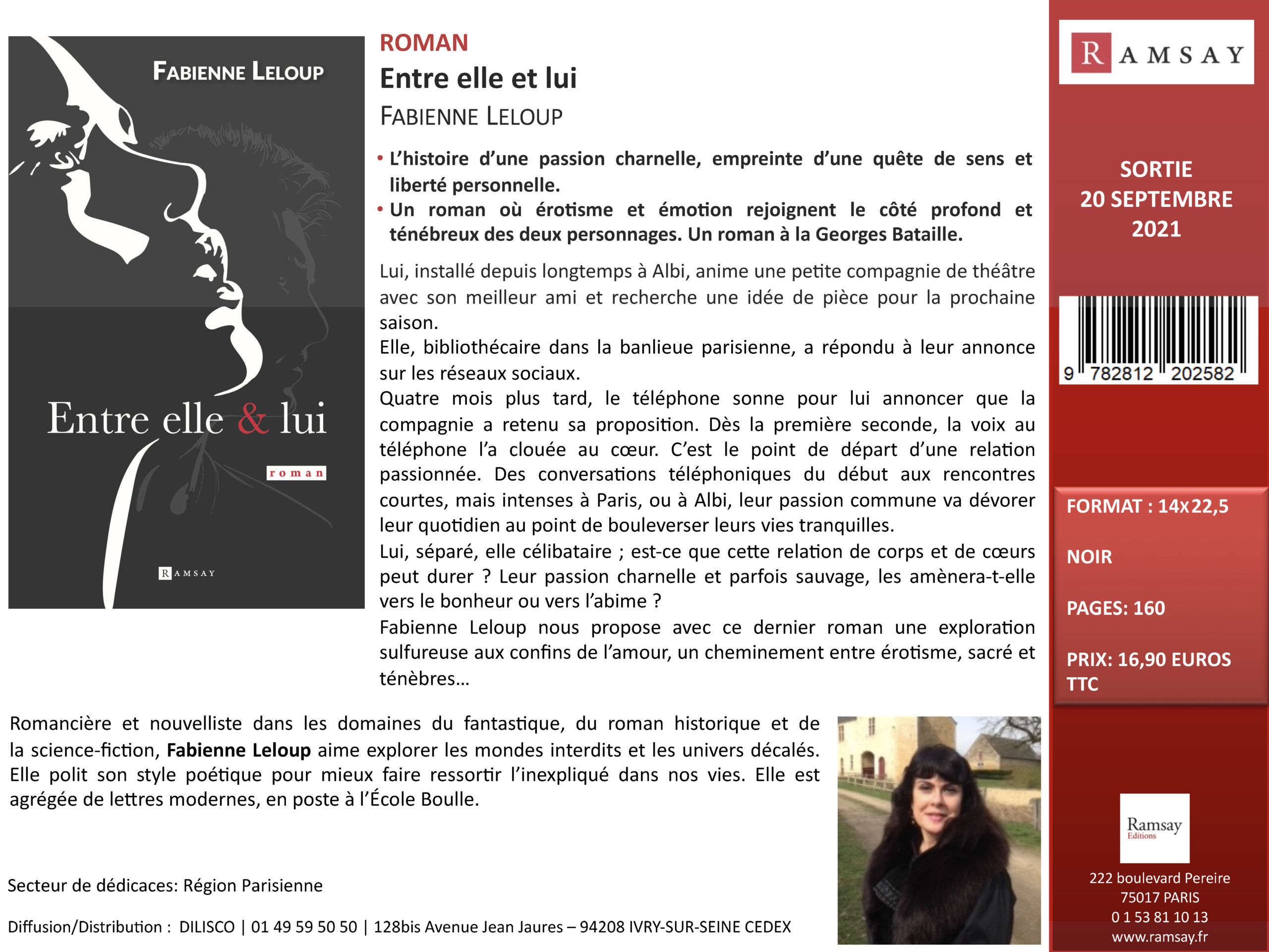 ROMAN Entre elle et lui | Louvedandy