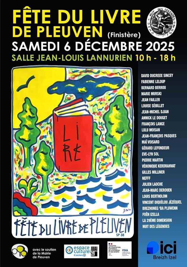 Fête du Livre de Pleuven – Samedi 6 décembre 2025 de 10h00 à 18h00